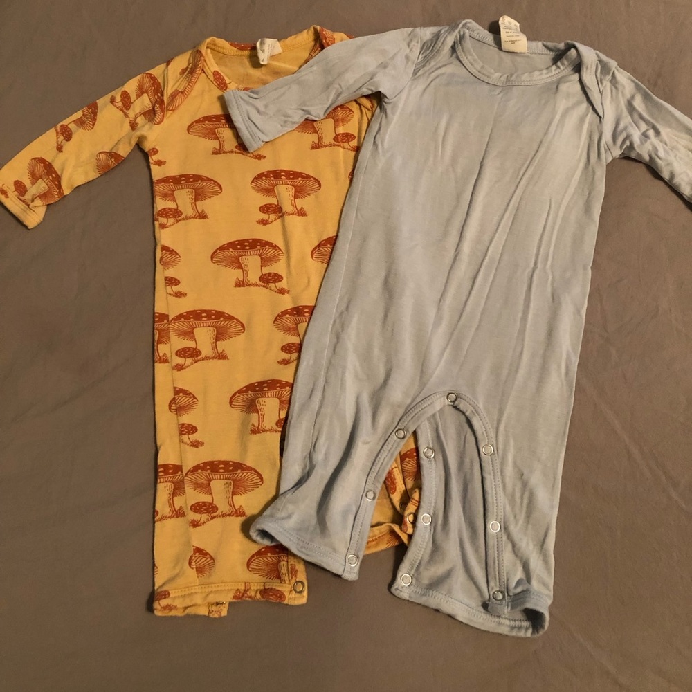 BUNDLE Kate Quinn bamboo rompers 0-3m